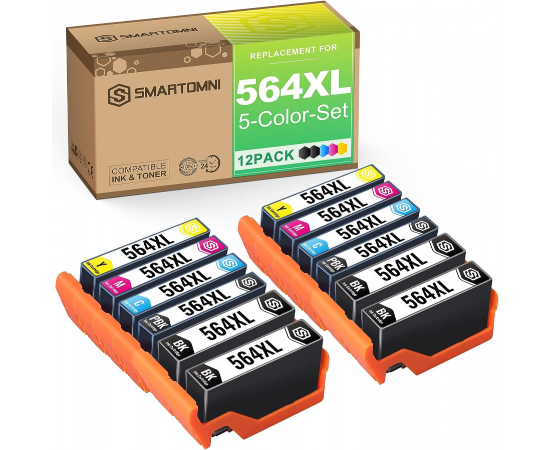 S Smartomni Compatible Hp Xl Ink Cartridge Pack